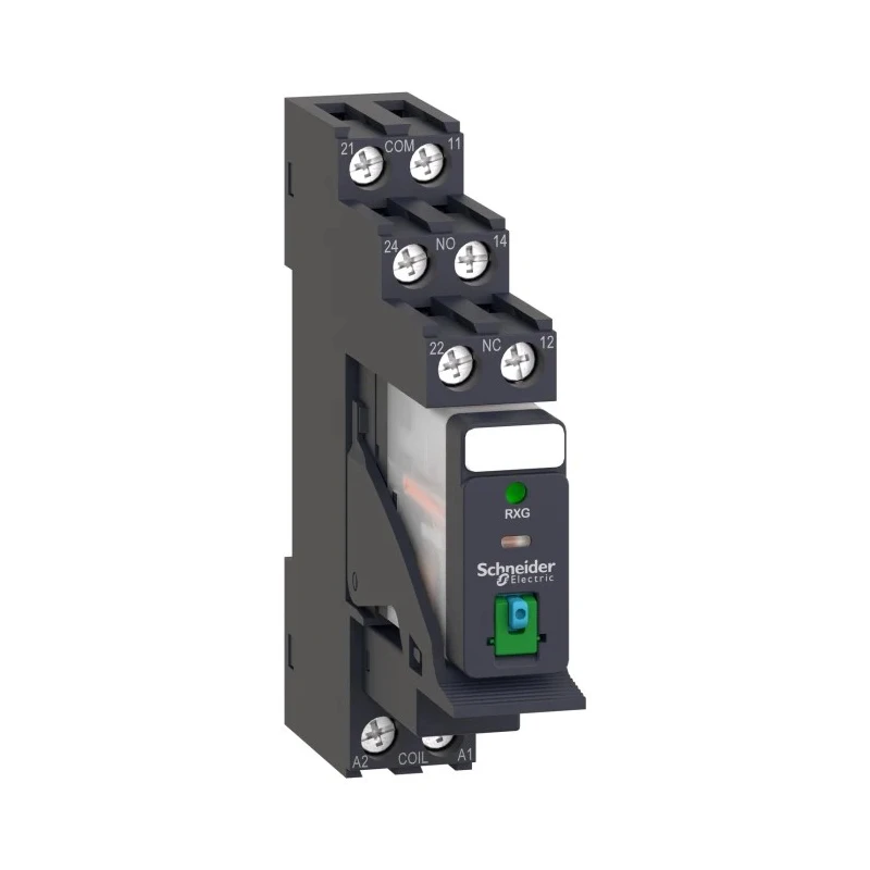 Schneider Electric Harmony Relay RXG Series Interface Relay, 24V DC Coil, DPDT, 5A Switching Current RXG22BDPV