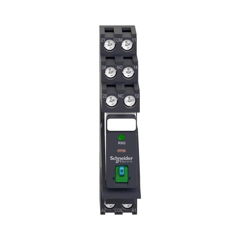 Schneider Electric Harmony Relay RXG Series Interface Relay, 24V DC Coil, DPDT, 5A Switching Current RXG22BDPV