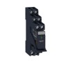Schneider Electric Harmony Relay RXG Series Electromechanical Interface Relay, DPDT Contact, 24V dc Coil, DIN Rail RXG23BDPV