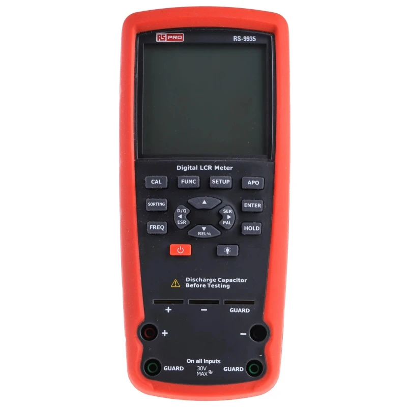 RS PRO Handheld LCR Meter Maximum Capacitance 20 mF 100 kHz Test Frequency AA Battery Powered RS-9935