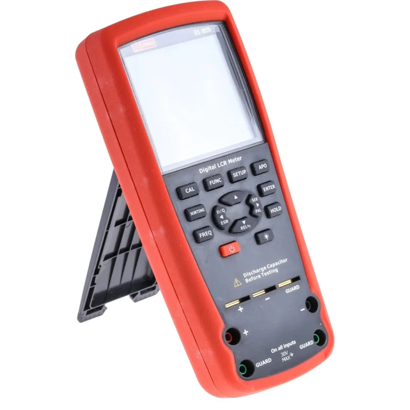 RS PRO Handheld LCR Meter Maximum Capacitance 20 mF 100 kHz Test Frequency AA Battery Powered RS-9935