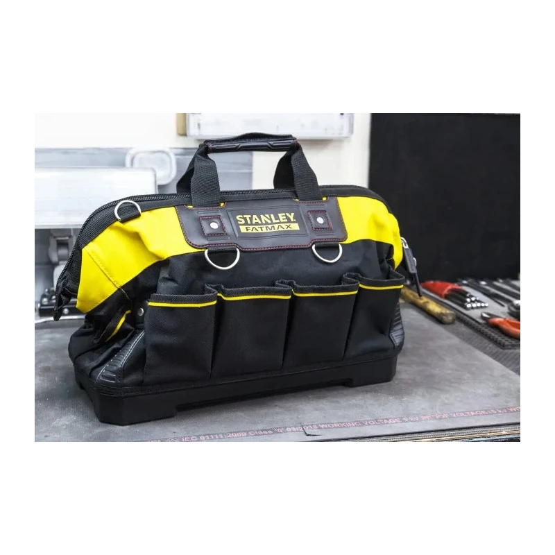 Stanley FatMax Fabric Tool Bag with Shoulder Strap 460 mm x 280 mm x 230 mm 1-93-950