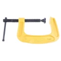 Stanley 75 mm x 57 mm Corrosion Resistant Steel and Iron G Clamp with 680 kg Holding Force 0-83-033