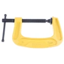 Stanley 75 mm x 57 mm Corrosion Resistant Steel and Iron G Clamp with 680 kg Holding Force 0-83-033