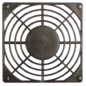 ebm-papst Plastic Finger Guard for 80 mm Fans, 71.5 mm Hole Spacing, Black, 80mm x 80mm x 6.5mm 92162-2-2929