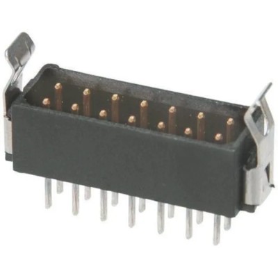 HARWIN Datamate L-Tek Series Straight Through Hole PCB Header, 20 Contacts, 2 mm Pitch, 2 Row, Shrouded M80-8532042