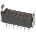 HARWIN Datamate L-Tek Series Straight Through Hole PCB Header 14 Contacts 2 mm Pitch 2 Row Shrouded M80-8531442