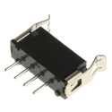 HARWIN Datamate L-Tek Series Straight Through Hole Shrouded PCB Header, 4 Contacts, 2 mm Pitch, 1 Row, 120V M80-8820442