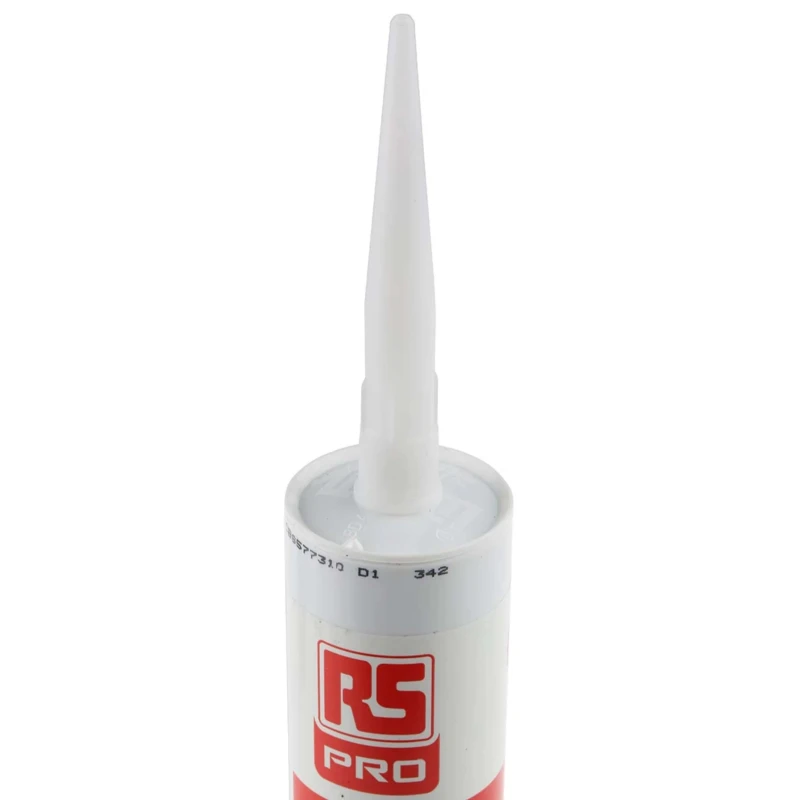RS PRO RS Components Neutral Silicone Sealant Black Paste 310 ml Cartridge 512-783