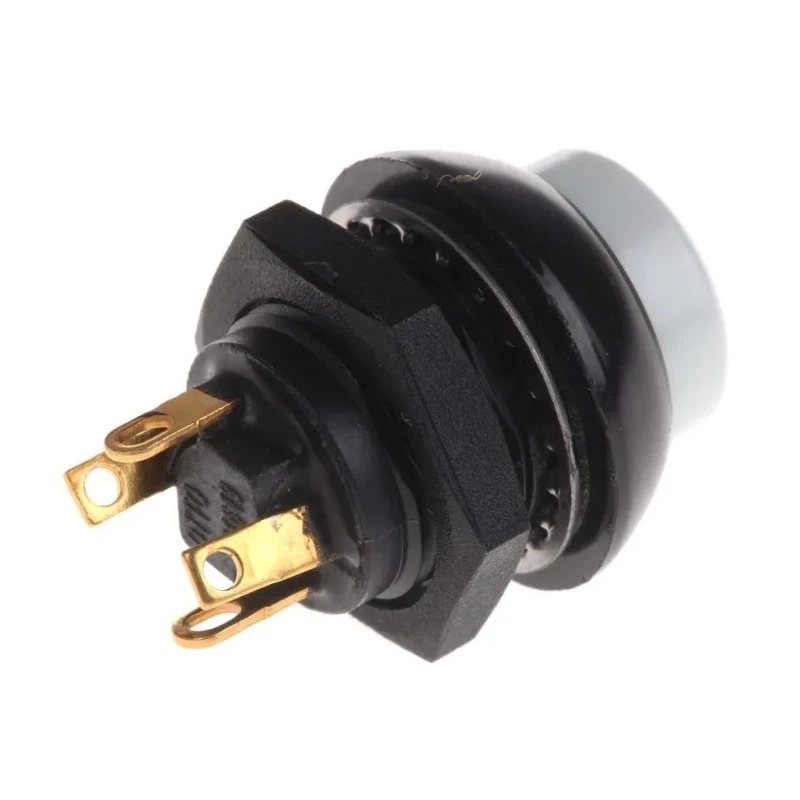 Otto P9 Series Push Button Switch Momentary Panel Mount SPDT White LED IP68 28 V dc 115 V ac P9213129W