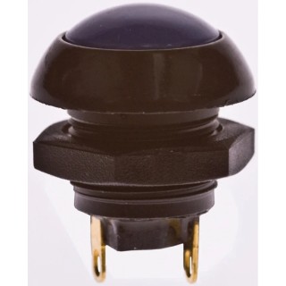 Otto P9 Series Momentary Panel Mount Push Button Switch SPDT Blue LED IP68 28V dc 115V ac P9113126W