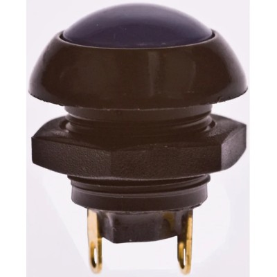 Otto P9 Series Momentary Panel Mount Push Button Switch SPDT Blue LED IP68 28V dc 115V ac P9113126W