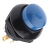 Otto P9 Series Momentary Panel Mount Push Button Switch SPDT Blue LED IP68 28 V dc 115 V ac P9213126W