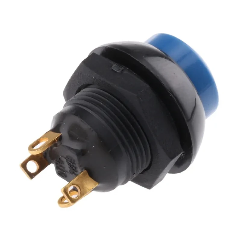 Otto P9 Series Momentary Panel Mount Push Button Switch SPDT Blue LED IP68 28 V dc 115 V ac P9213126W