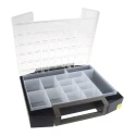 Raaco 14 Cell Blue Polypropylene, Polycarbonate Compartment Box 78 mm x 421 mm x 361 mm 134910
