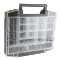 Raaco 14 Cell Blue Polypropylene, Polycarbonate Compartment Box 78 mm x 421 mm x 361 mm 134910