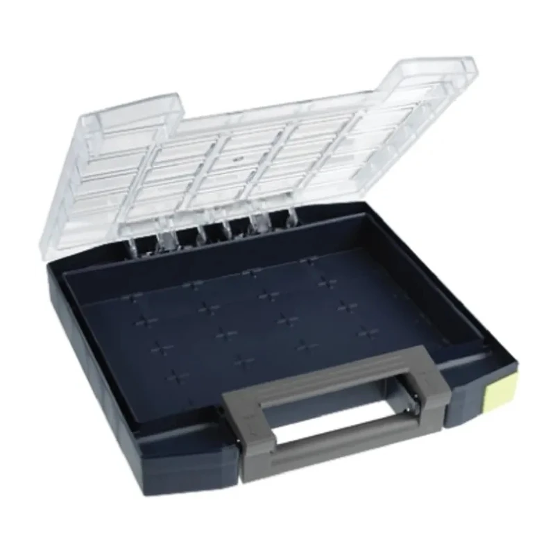 Raaco Blue Polypropylene Polycarbonate Compartment Box 55 mm x 298 mm x 284 mm 134798