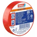 Tesa Red Polyvinyl Chloride Electrical Tape 19mm x 25m 150μm Thickness Natural Rubber Adhesive 53988-00017-01