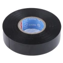 Tesa Black Polyvinyl Chloride Electrical Tape 19mm Width 25m Length Natural Rubber Adhesive 53988-00002-01