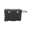 Stanley 2 Drawer Wheeled Plastic Contractor Tool Chest with Metal Latches 578x578x946mm 1-93-278