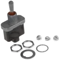 Otto Toggle Switch, Panel Mount, On-Off-On, SPDT, Screw Terminal, 28V DC, 115V AC T9-CS1-21