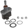 Otto Toggle Switch, Panel Mount, On-Off-On, SPDT, Screw Terminal, 28V DC, 115V AC T9-CS1-21
