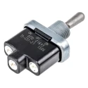 Otto Toggle Switch, Panel Mount, On-Off-On, SPDT, Screw Terminal, 28V DC, 115V AC T9-CS1-21