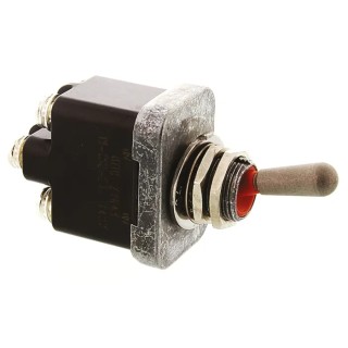 Otto Toggle Switch Panel Mount On-On DPDT Screw Terminal 28 V dc 115 V ac T9-CS2-23