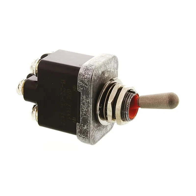 Otto Toggle Switch Panel Mount On-On DPDT Screw Terminal 28 V dc 115 V ac T9-CS2-23