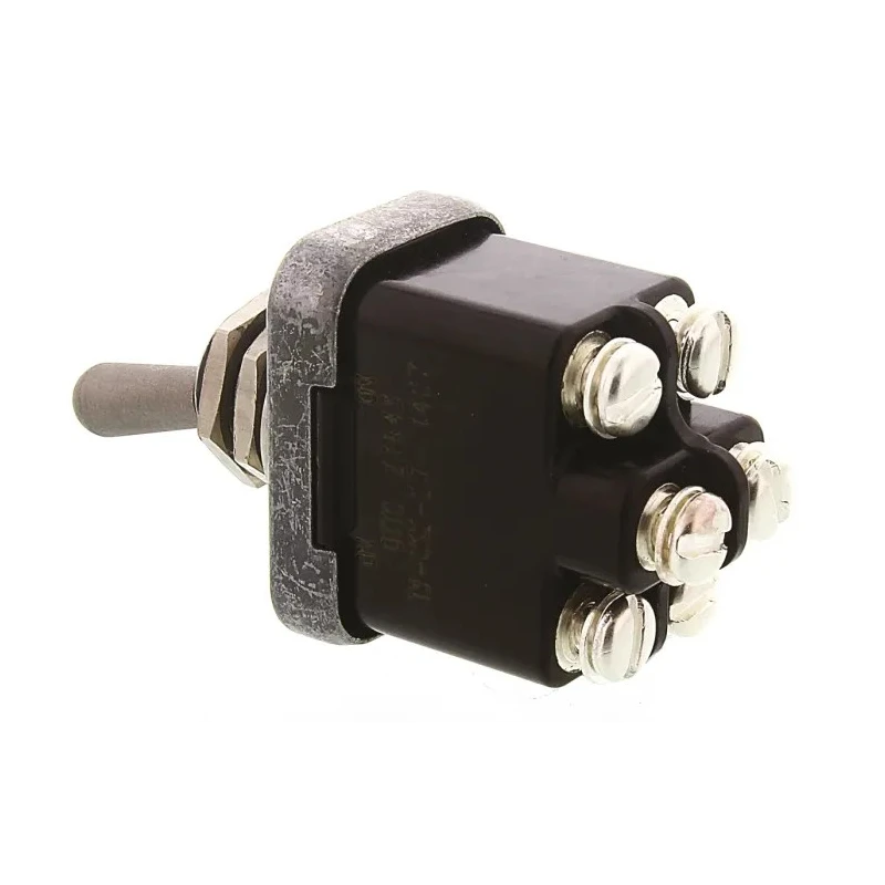 Otto Toggle Switch Panel Mount On-On DPDT Screw Terminal 28 V dc 115 V ac T9-CS2-23
