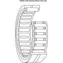 SKF Roller Bearing Needle 25 mm Inside Diameter 20 mm Race Width 33 mm Outside Diameter NK 25/20
