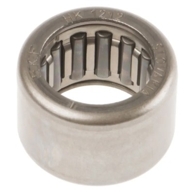 SKF Needle Roller Bearing 12 mm Inside Diameter 18 mm Outside Diameter Open End Type Sheet Steel Cage HK 1212