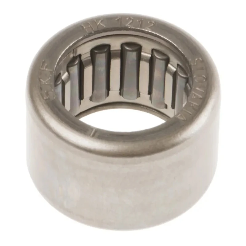 SKF Needle Roller Bearing 12 mm Inside Diameter 18 mm Outside Diameter Open End Type Sheet Steel Cage HK 1212