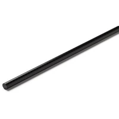 RS PRO Black Acetal Rod 1 m Length 65 mm Diameter Polyoxymethylene Material 55 MPa Tensile Strength 100°C Max 514-467