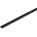RS PRO Black Acetal Rod, 500 mm Length x 150 mm Diameter, Polyoxymethylene Material, UL94 HB Flammability, Tensile 514-552