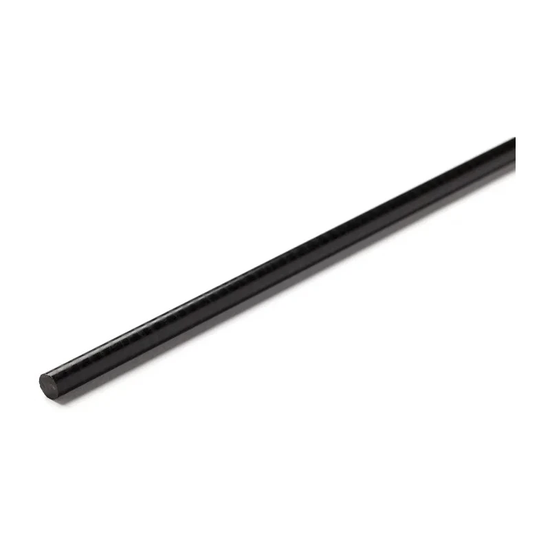RS PRO Black Acetal Rod, 500 mm Length x 150 mm Diameter, Polyoxymethylene Material, UL94 HB Flammability, Tensile 514-552