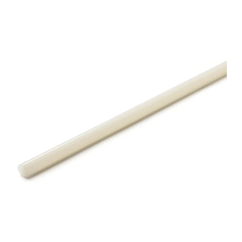 RS PRO White Nylon Rod, 1 m Length x 12 mm Diameter, Nylon 66 Material, High Tensile Strength, Heat Resistant 514-607