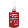 Loctite Green 638 High Strength Retaining Compound Urethane Methacrylate Liquid Bottle 50 ml 150°C -55°C 234795
