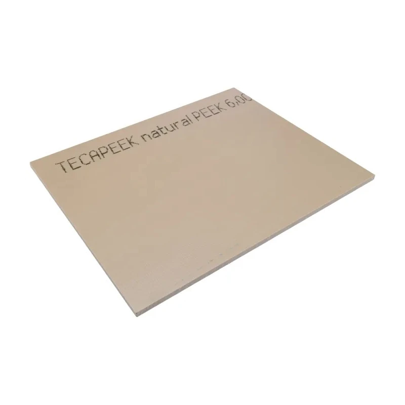 RS PRO Beige Polyetheretherketone Plastic Sheet 300 mm x 245 mm x 6 mm 514-647