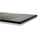 RS PRO Black Polyamide Plastic Sheet 500 mm x 300 mm x 10 mm 514-792