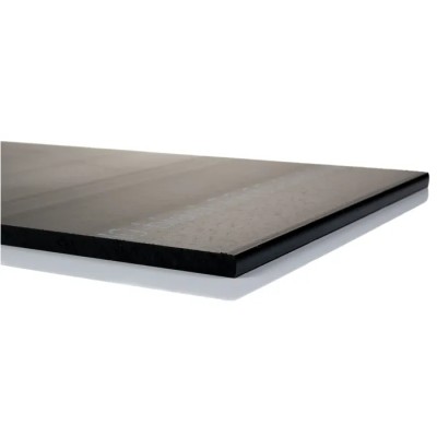 RS PRO Black Polyamide Plastic Sheet 500 mm x 300 mm x 10 mm 514-792