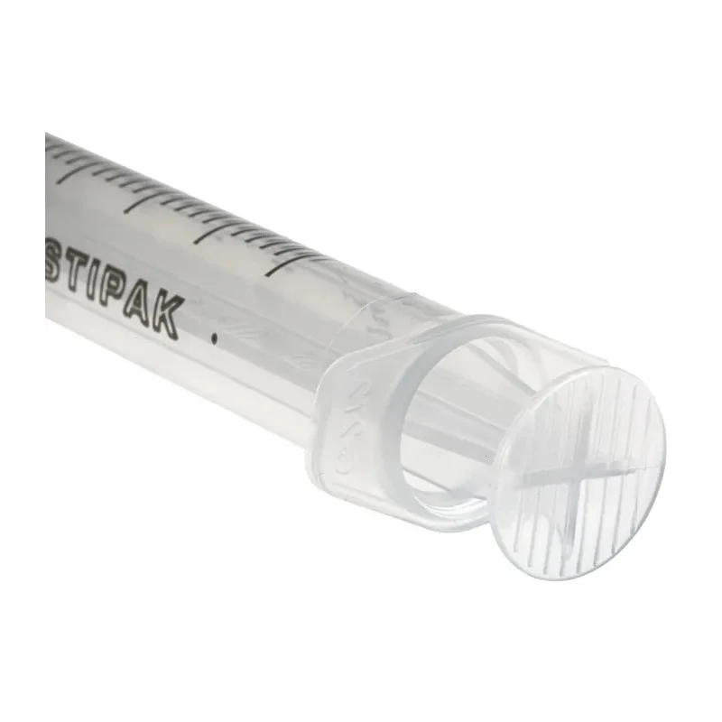 RS PRO 5ml Polyethylene Syringe with Rubber Plunger Luer Lock Fitting 103mm Length 514-717