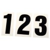 RS PRO Black Self-Adhesive Numbers & Symbols 30 mm Character Height 514-830