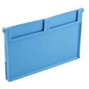 RS PRO Front-to-Back Bin Divider for Size 3 and Size 6 Shelf Bin 115mm x 188mm x 500mm 515-366