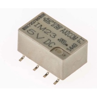 TE Connectivity Surface Signal Relay 5V dc Coil 2A DPDT IM23GR 2-1462039-9