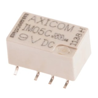 TE Connectivity Surface Signal Relay 5V dc Coil 2A DPDT Surface Mount Slimline IM Series IM05CGR