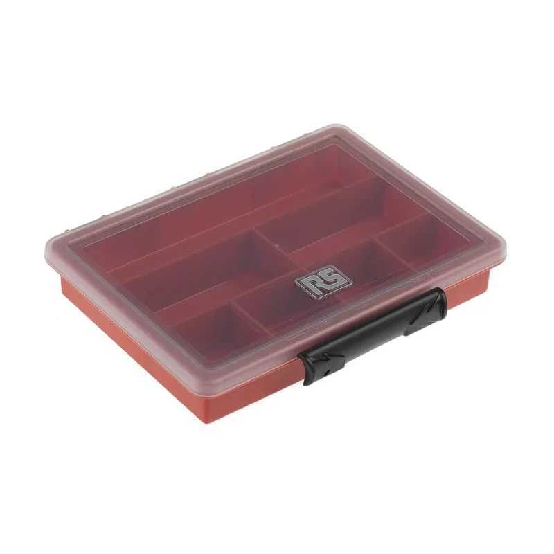 RS PRO 7 Cell Red Polypropylene Compartment Box, 32 mm Height x 175 mm Width x 143 mm Depth 515-552