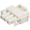 TE Connectivity Universal MATE-N-LOK Male Connector Housing 6.35 mm Pitch 3 Way 1 Row Straight 350766-4