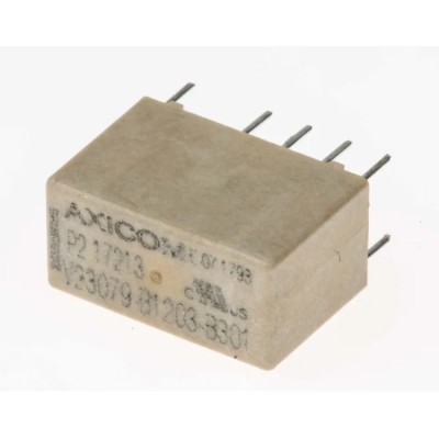 TE Connectivity PCB Signal Relay 12V DC Coil 2A DPDT V23079-B1203-B301