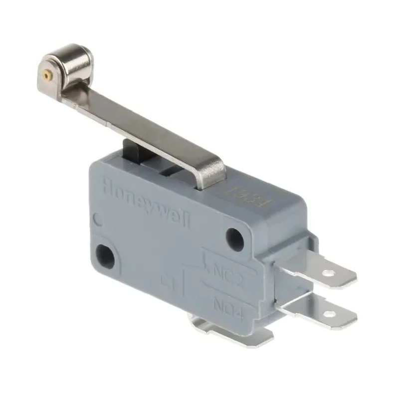 Honeywell Technologies Roller Lever Micro Switch, Tab Terminal, 16A, 250 V ac, SPDT V15T16-EZ100A06